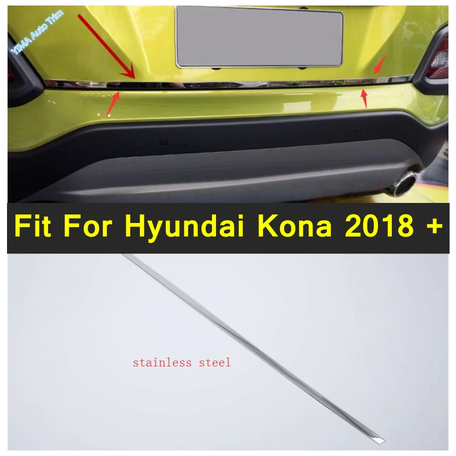 Stainless Steel Exterior Accessories For Hyundai Kona 2018 - 2021 Rear Trunk Tailgate Door Bottom Lid Streamer Cover Trim 1PCS
Stainless Steel Exterior Accessories For Hyundai Kona 2018 - 2021 Rear Trunk Tailgate Door Bottom Lid Streamer Cover Trim 1PCS