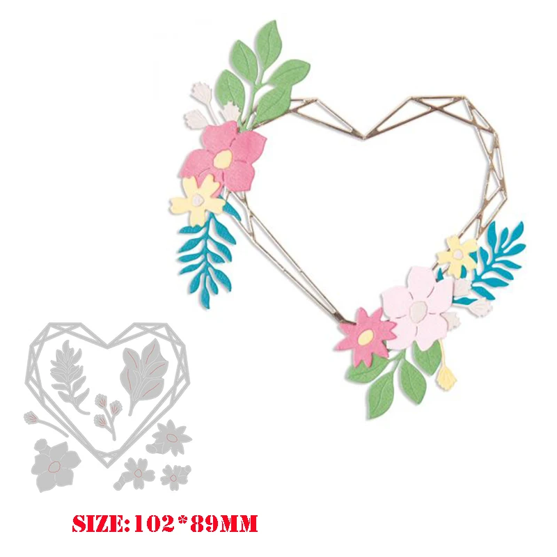 New Metal Plants Cutting Dies for 2024 Scrapbooking Floral Geo Heart Frame Mold Embossed Stencils Paper Card Making
New Metal Plants Cutting Dies for 2024 Scrapbooking Floral Geo Heart Frame Mold Embossed Stencils Paper Card Making