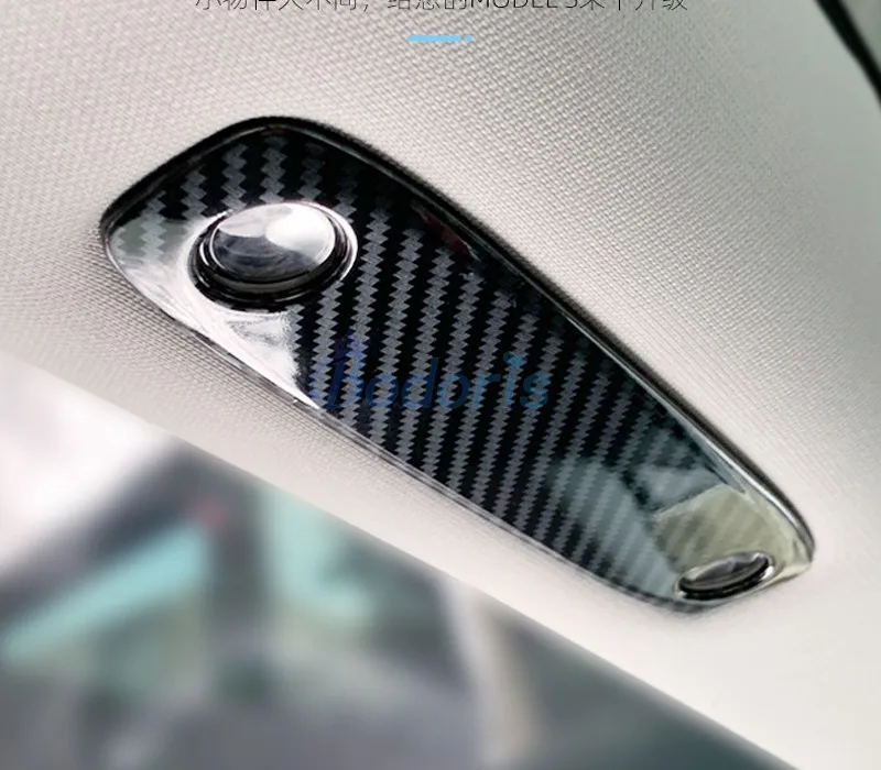 Carbon Fiber Color Roof Skylight Reading Lamp Cover Light Overlay Panel Car Styling For Tesla Model 3 2017 2018 2019 Accessories
Carbon Fiber Color Roof Skylight Reading Lamp Cover Light Overlay Panel Car Styling For Tesla Model 3 2017 2018 2019 Accessories