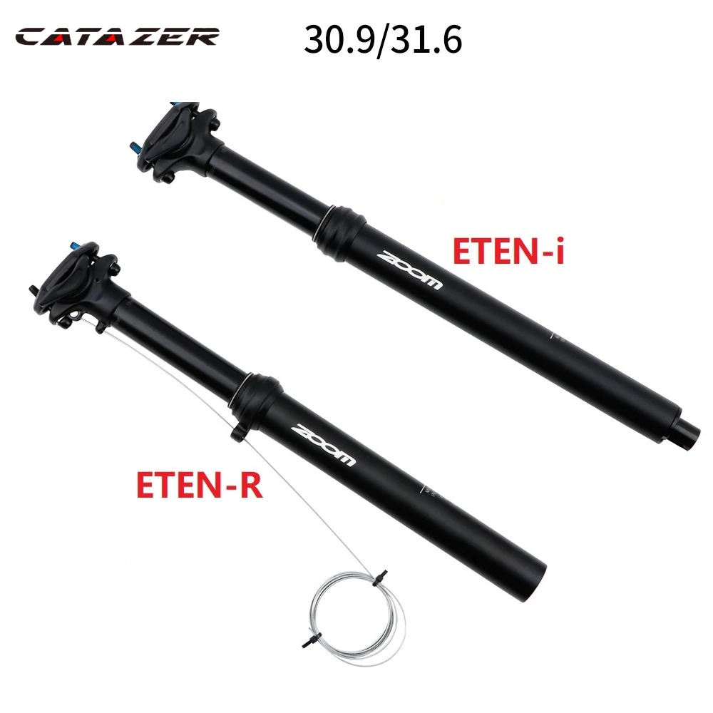 MTB Dropper Seatpost Height Adjustable Internal External Routing 100mm Travel Bike Dropper Seat Post 30.9/31.6mm Kindshock
MTB Dropper Seatpost Height Adjustable Internal External Routing 100mm Travel Bike Dropper Seat Post 30.9/31.6mm Kindshock