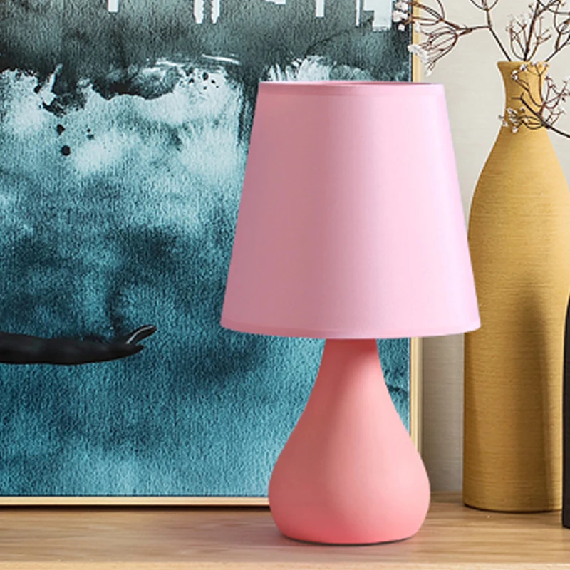 Modern Small Pink Table Lamps for Living Room Bedroom Ceramic Desk Lamp Bedside Stand Light Fixtures Reading Study Book Lights
Modern Small Pink Table Lamps for Living Room Bedroom Ceramic Desk Lamp Bedside Stand Light Fixtures Reading Study Book Lights