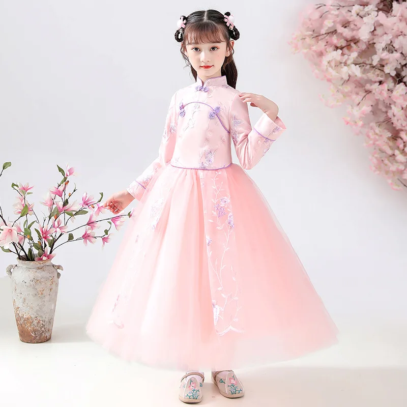 Женское многослойное платье Hanfu, платья принцессы для вечеринки, свадьбы, танцев, китайские платья из фатина конфуцианского происхождения, Детский новогодний подарок
Женское многослойное платье Hanfu, платья принцессы для вечеринки, свадьбы, танцев, китайские платья из фатина конфуцианского происхождения, Детский новогодний подарок
