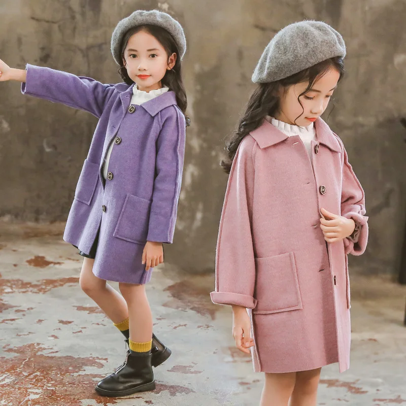 Girls Baby's Kids Wool Coat Jacket 2021 Classic Warm Thicken Plus Velvet Winter Autumn Buttons Long Style Children's Clothes
Girls Baby's Kids Wool Coat Jacket 2021 Classic Warm Thicken Plus Velvet Winter Autumn Buttons Long Style Children's Clothes