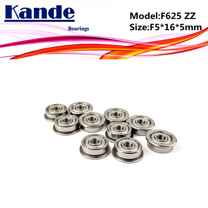 Kande Bearings F625 10pcs ABEC-1 F625ZZ F625 ZZ With Flange Miniature Deep Groove Ball Bearing F5*16*5mm F625-2RS VORON 2.4
Kande Bearings F625 10pcs ABEC-1 F625ZZ F625 ZZ With Flange Miniature Deep Groove Ball Bearing F5*16*5mm F625-2RS VORON 2.4