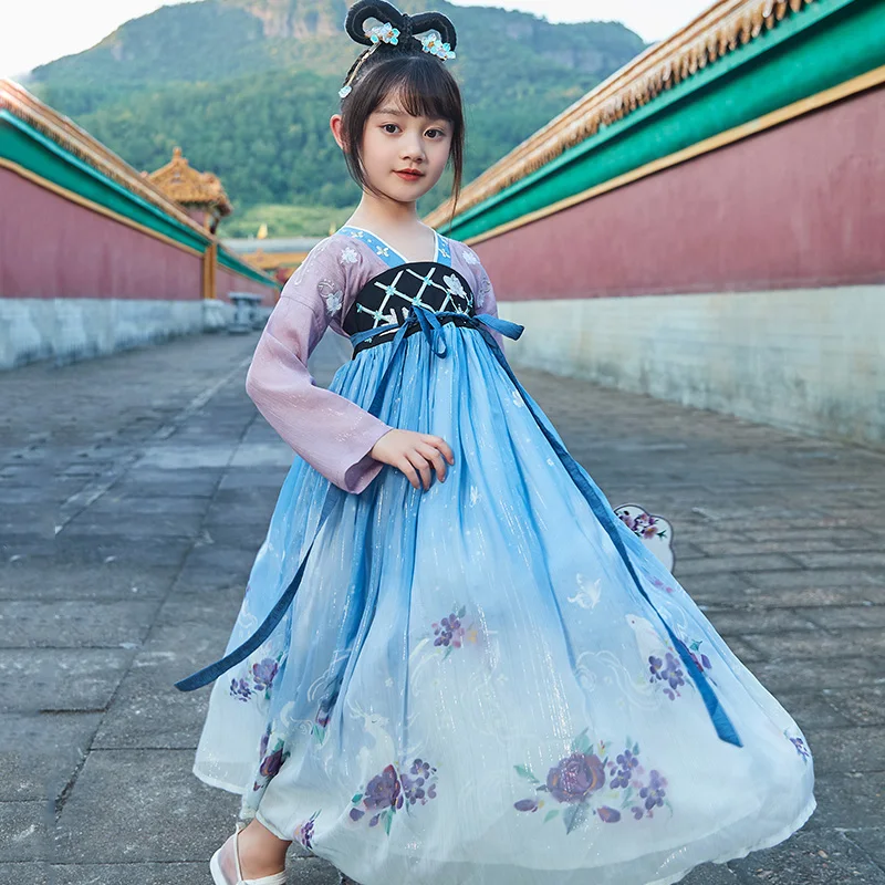 Fairy Hanfu Princess Dress For Kids Cosplay Costume Folk Dance Clothes Festival Outfits Traditional Chinese Clothing JL1941
Fairy Hanfu Princess Dress For Kids Cosplay Costume Folk Dance Clothes Festival Outfits Traditional Chinese Clothing JL1941