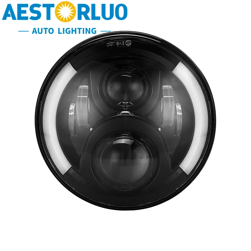 AESTORLUO Factory Supply 7 Inch LED Headlight For Harley Motorcycle Touring Ultra Classic Round Headlamp DRL Hi/Lo Beam 12V 50W
AESTORLUO Factory Supply 7 Inch LED Headlight For Harley Motorcycle Touring Ultra Classic Round Headlamp DRL Hi/Lo Beam 12V 50W