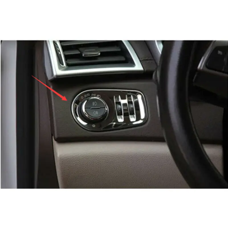 Fit for Cadillac SRX 2010-2015 Stainless Steel Headlight switch decorative frame TRIM
Fit for Cadillac SRX 2010-2015 Stainless Steel Headlight switch decorative frame TRIM