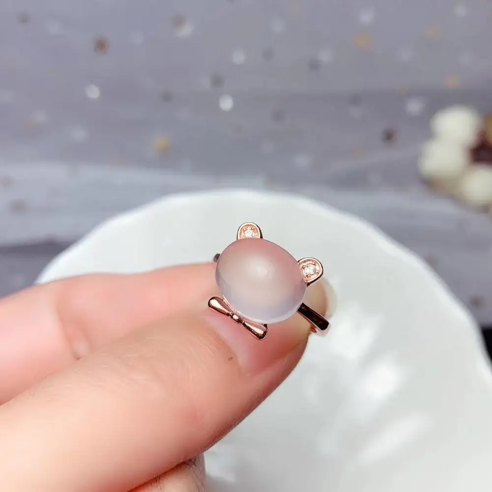 animal bowknot lovely style pink Rose Quartz ring for women rose gold color birthday anniversary gift funny ring real 925 silver
animal bowknot lovely style pink Rose Quartz ring for women rose gold color birthday anniversary gift funny ring real 925 silver