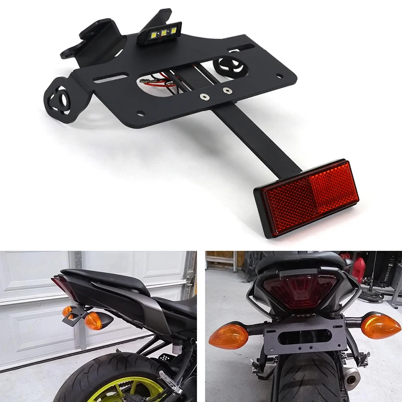 Motorcycle Rear Tail Tidy Fender Eliminator kit Fit For Yamaha MT-07 YZF R7 2021-2024 License Number Plate Frame Holder Bracket
Motorcycle Rear Tail Tidy Fender Eliminator kit Fit For Yamaha MT-07 YZF R7 2021-2024 License Number Plate Frame Holder Bracket
