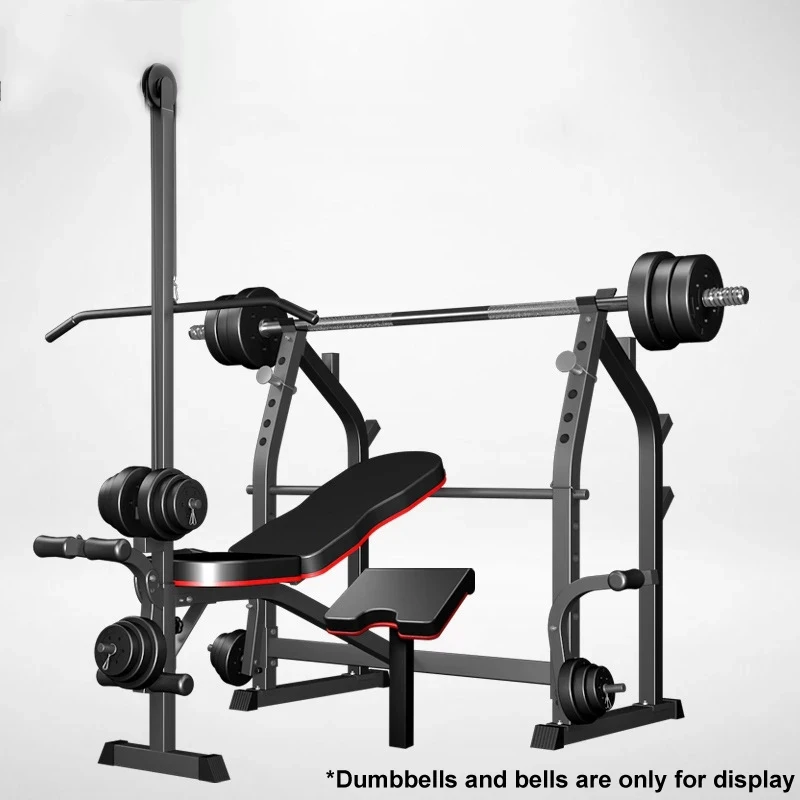 Multifunction Gym Bench Foldable another Bench Of Free Weights Muscle Bench Rack Gym Exercise Equipment Dumbbell Squat Rack
Multifunction Gym Bench Foldable another Bench Of Free Weights Muscle Bench Rack Gym Exercise Equipment Dumbbell Squat Rack