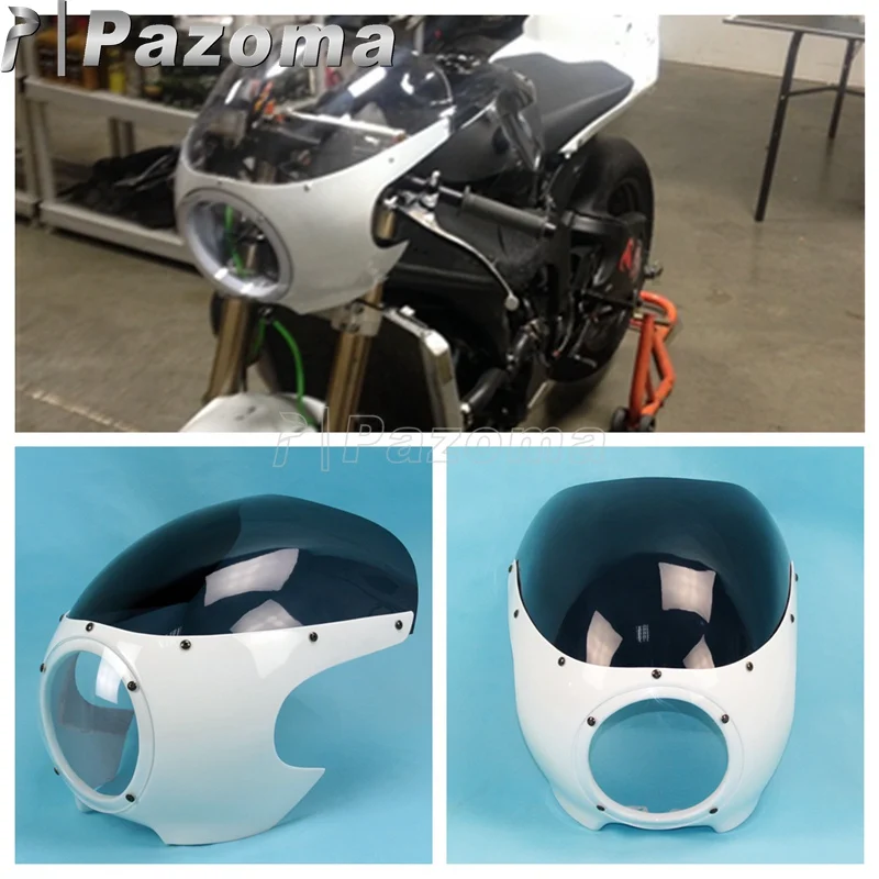 White Smoke Motorcycles Classic Drag Cafe Racer Fairing Viper Windshield Windscreen 5-3/4" Headlight
White Smoke Motorcycles Classic Drag Cafe Racer Fairing Viper Windshield Windscreen 5-3/4" Headlight