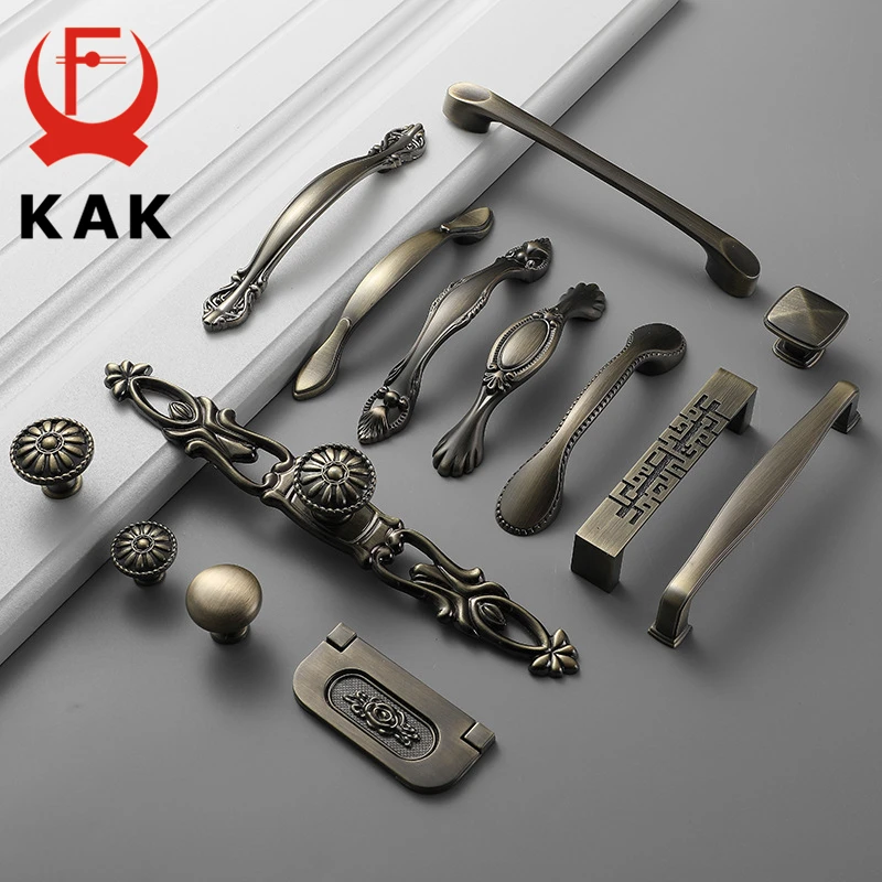 KAK Green Bronze Cabinet Knobs and Handles Vintage Antique Kitchen Handle Wardrobe Door Pull Furniture Handle Cabinet Hardware
KAK Green Bronze Cabinet Knobs and Handles Vintage Antique Kitchen Handle Wardrobe Door Pull Furniture Handle Cabinet Hardware