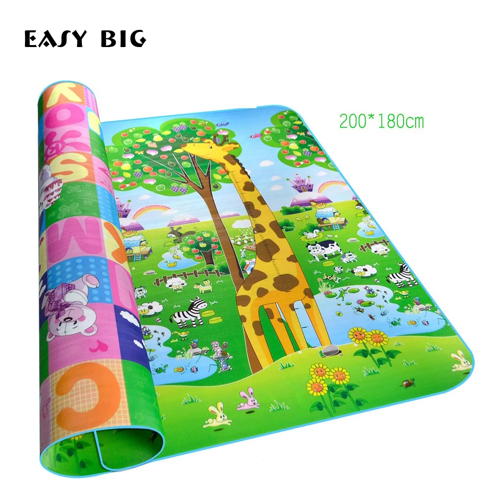 Baby Foam Play Mat Double Surface Crawling Puzzle Mat Baby Carpet Rug Early Education Baby Activity Gym Mat for Kids TH0063
Baby Foam Play Mat Double Surface Crawling Puzzle Mat Baby Carpet Rug Early Education Baby Activity Gym Mat for Kids TH0063