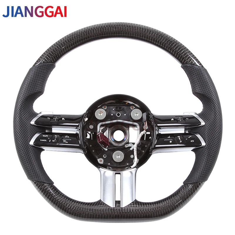 Carbon Fiber Steering Wheel Is Suitable For AMG 2021 High Quality Perforated Leather Racing Car Steering
Carbon Fiber Steering Wheel Is Suitable For AMG 2021 High Quality Perforated Leather Racing Car Steering