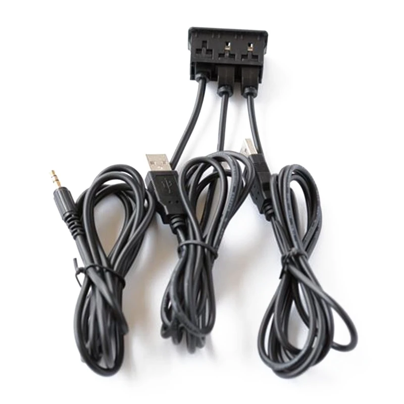 Car Dash Flush Mount USB Port Panel Auto Boat 3.5mm AUX Extension Cable Adapter for Truck Motorbike Waterproof Universal
Car Dash Flush Mount USB Port Panel Auto Boat 3.5mm AUX Extension Cable Adapter for Truck Motorbike Waterproof Universal