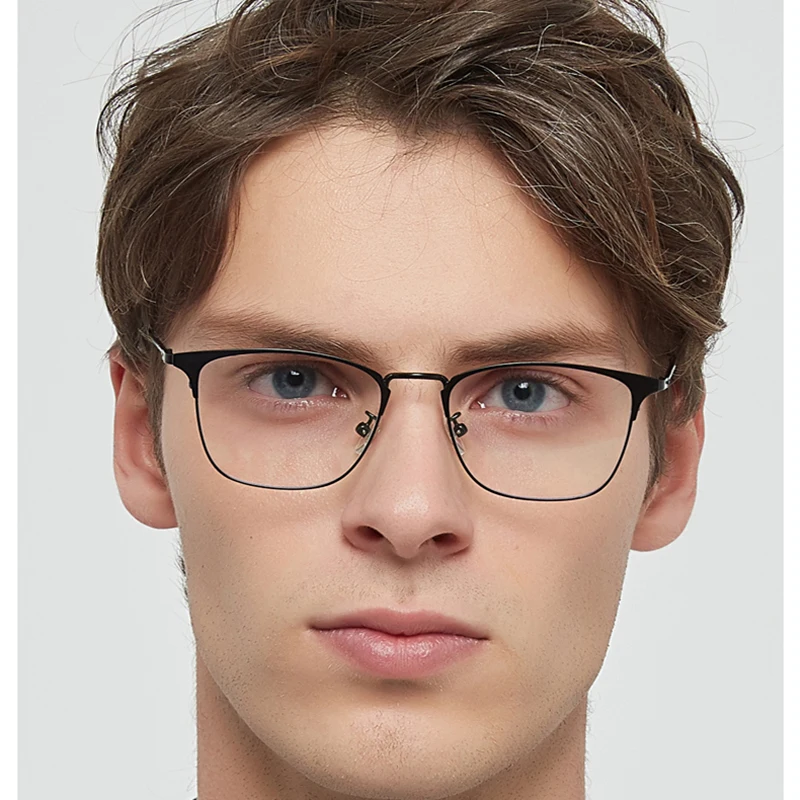 New Men's Glasses Frame Clear Glasses Classic Business Eyeglass Frame Male Optical Frame Square Eyewear 80008
New Men's Glasses Frame Clear Glasses Classic Business Eyeglass Frame Male Optical Frame Square Eyewear 80008