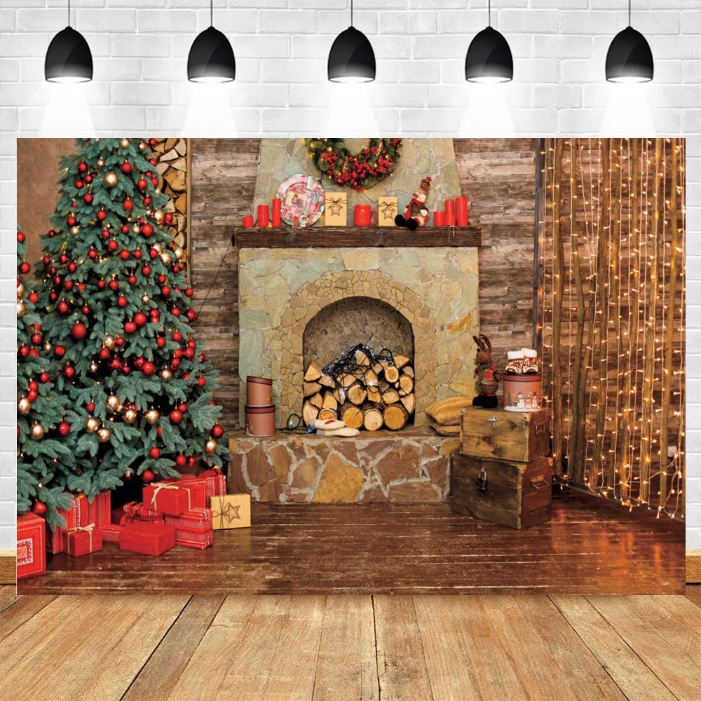 Christmas Backdrop Fireplace Tree Light Room Interior Baby Portrait Vinyl Photography Background For Photo Studio Photophone
Christmas Backdrop Fireplace Tree Light Room Interior Baby Portrait Vinyl Photography Background For Photo Studio Photophone
