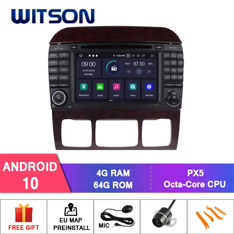 Автомобильный DVD-проигрыватель WITSON, Android 10.0, IPS-экран HD, 4 Гб ОЗУ + 64 ГБ флэш-памяти, класс MERCEDES-BENZ S
Автомобильный DVD-проигрыватель WITSON, Android 10.0, IPS-экран HD, 4 Гб ОЗУ + 64 ГБ флэш-памяти, класс MERCEDES-BENZ S
