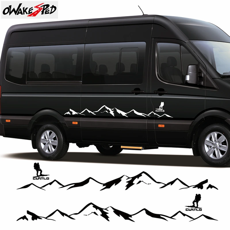 1set Car Side Skirt Stripes Stickers Mountain Sport Graphics For Hyundai H350 Auto Styling Body Door Decor Vinyl Decals
1set Car Side Skirt Stripes Stickers Mountain Sport Graphics For Hyundai H350 Auto Styling Body Door Decor Vinyl Decals