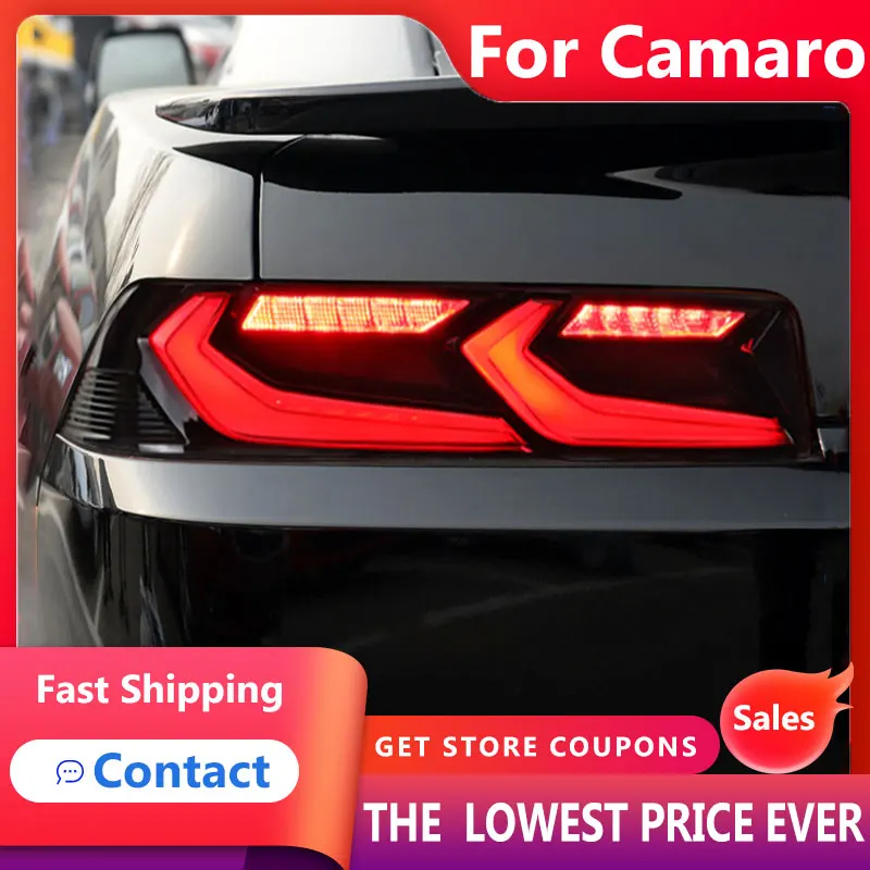 LED Taillights For Chevrolet Camaro 2014 2015 Tail light Smoke Lens LED Rear Lamp LED Dynamic turn signal Daytime Running Light
LED Taillights For Chevrolet Camaro 2014 2015 Tail light Smoke Lens LED Rear Lamp LED Dynamic turn signal Daytime Running Light