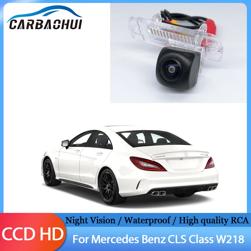 Автомобильная CCD HD ночное видение Водонепроницаемая Высококачественная RCA резервная камера заднего вида для парковки для Mercedes Benz CLS Class W218
Автомобильная CCD HD ночное видение Водонепроницаемая Высококачественная RCA резервная камера заднего вида для парковки для Mercedes Benz CLS Class W218
