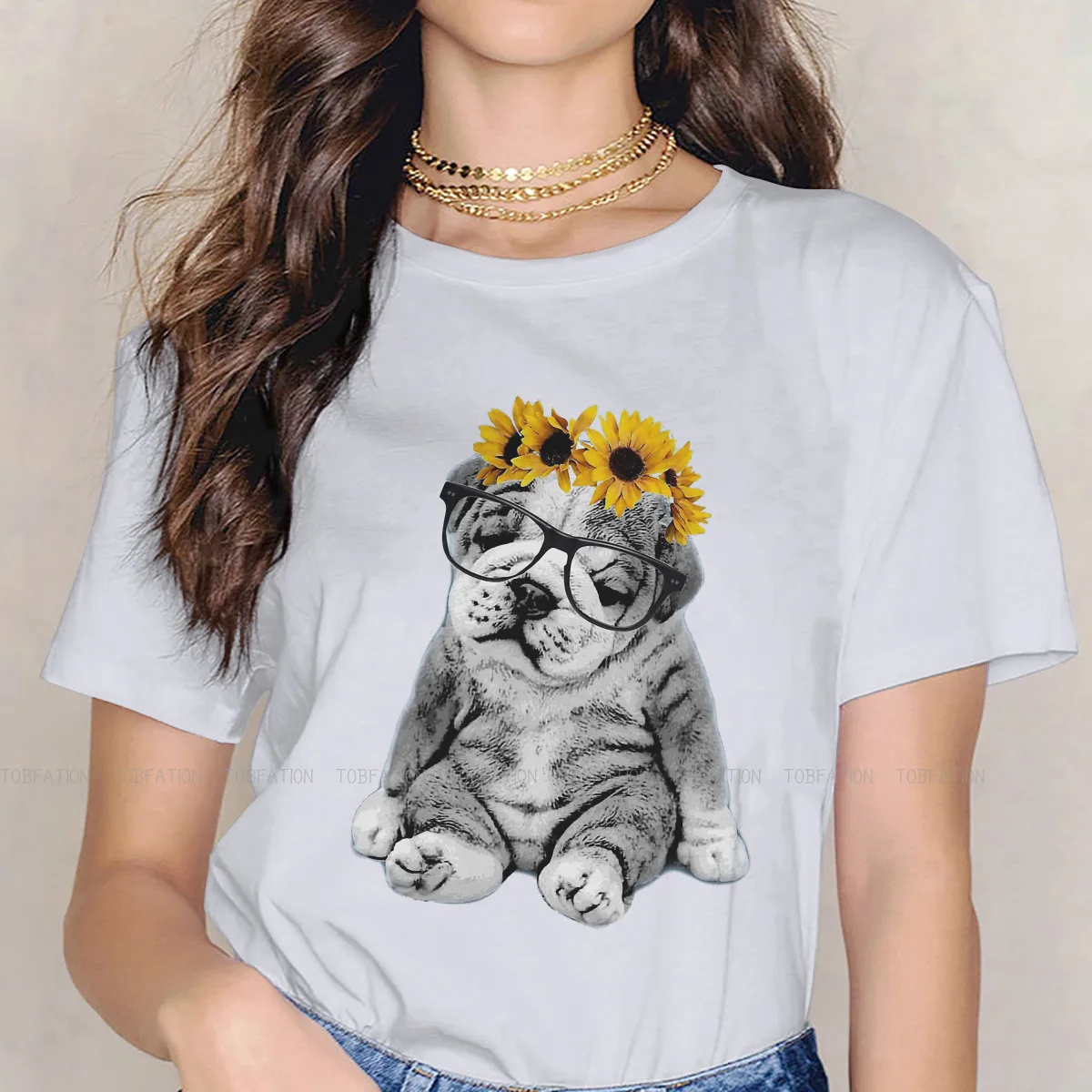 Sleep Women Shirts French Bulldog Frenchie Dog T-shirt Goth Vintage Female Top
Sleep Women Shirts French Bulldog Frenchie Dog T-shirt Goth Vintage Female Top