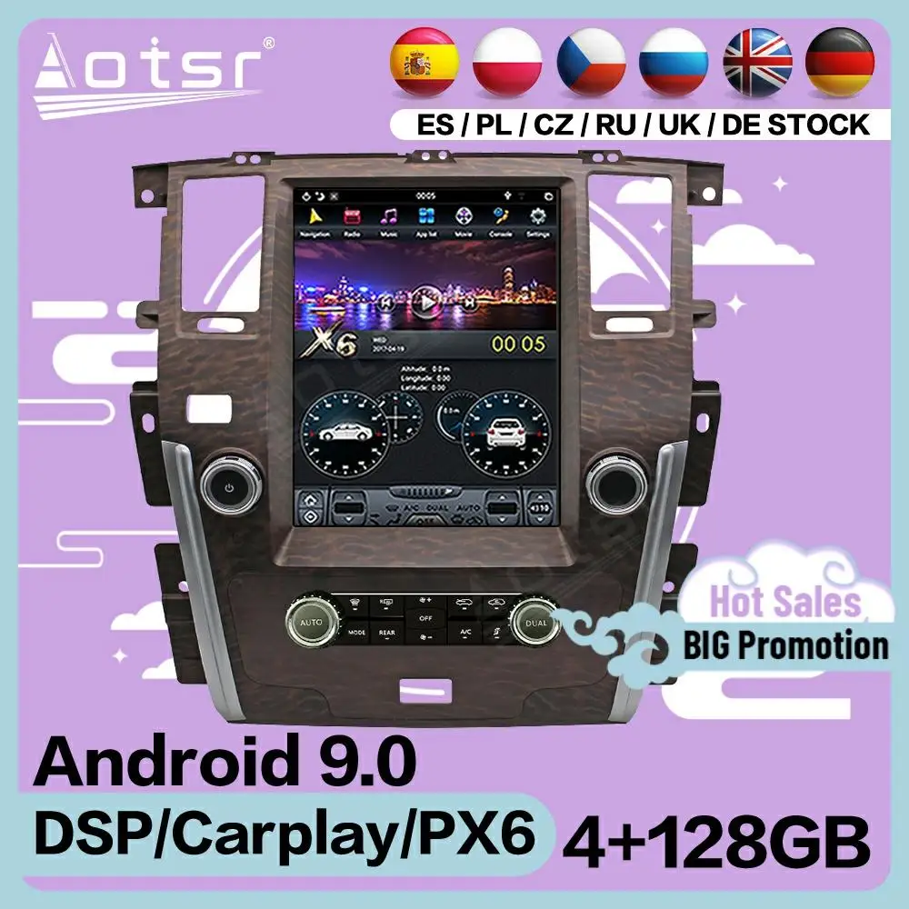 128G Tesa- Screen Multimedia Stereo Android Player For Nissan Patrol 2010 2011 2012 2013 2014 2015 2016 2017 2018 GPS Head Unit
128G Tesa- Screen Multimedia Stereo Android Player For Nissan Patrol 2010 2011 2012 2013 2014 2015 2016 2017 2018 GPS Head Unit