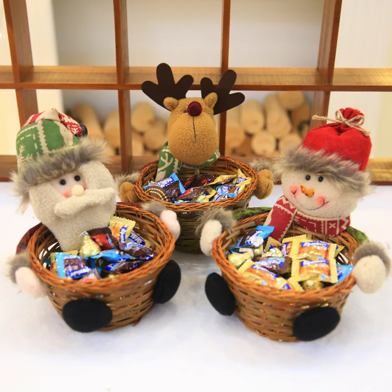 2021 New Christmas Candy Basket Santa Claus Snowman Elk Bar Fruit Basket Christmas Decorations Children's Gift Box Home Decor
2021 New Christmas Candy Basket Santa Claus Snowman Elk Bar Fruit Basket Christmas Decorations Children's Gift Box Home Decor