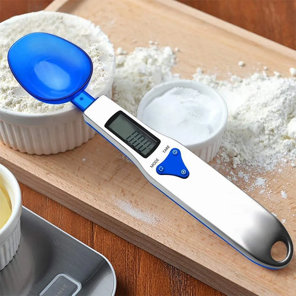 300/500g/0.1g Kitchen Scale Digital Spoon High Precision Gram Food Weight Scales Battery Charged Butter Tea Spices Weighing Tool
300/500g/0.1g Kitchen Scale Digital Spoon High Precision Gram Food Weight Scales Battery Charged Butter Tea Spices Weighing Tool