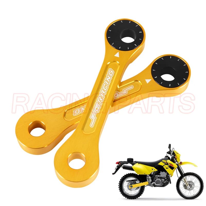 CNC Motorcycle Adjustable Lowering Link Kit For SUZUKI DRZ400 DRZ400E DRZ400S DRZ400SM 2000-2017 RM125 RM200 1996-2000
CNC Motorcycle Adjustable Lowering Link Kit For SUZUKI DRZ400 DRZ400E DRZ400S DRZ400SM 2000-2017 RM125 RM200 1996-2000