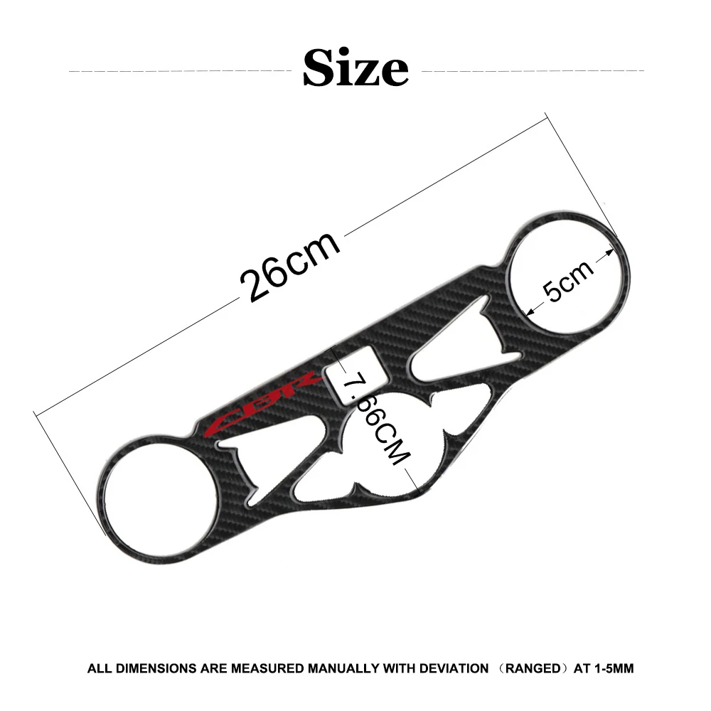 Motorcycle Sticker Carbon Fiber Pattern Top Triple Clamp Yoke Cas For CBR 1000RR 2008 2009 2010 2011For CBR1000RR
Motorcycle Sticker Carbon Fiber Pattern Top Triple Clamp Yoke Cas For CBR 1000RR 2008 2009 2010 2011For CBR1000RR