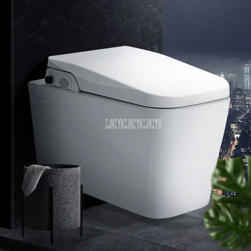 Square Intelligent Wall Mounted Flush Toilet 3 Cleaning Mode Temperature Sensing Seat Water Filter Ceramic Toilet + Water Tank
Square Intelligent Wall Mounted Flush Toilet 3 Cleaning Mode Temperature Sensing Seat Water Filter Ceramic Toilet + Water Tank