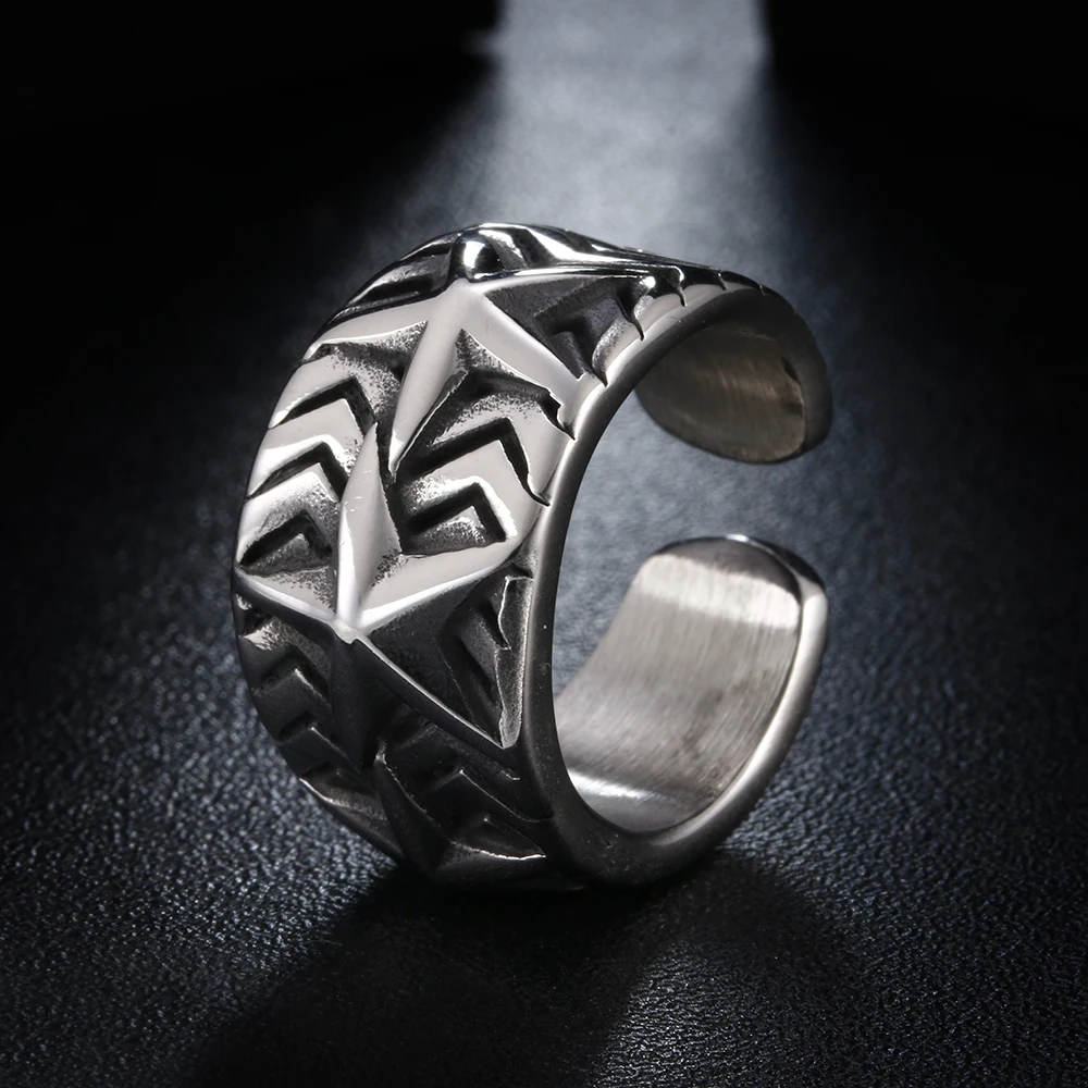 Mens Boys Stainless Steel Ring Band Wicca Magic Pentagram Pentacle Star Biker Ring Jewelry
Mens Boys Stainless Steel Ring Band Wicca Magic Pentagram Pentacle Star Biker Ring Jewelry