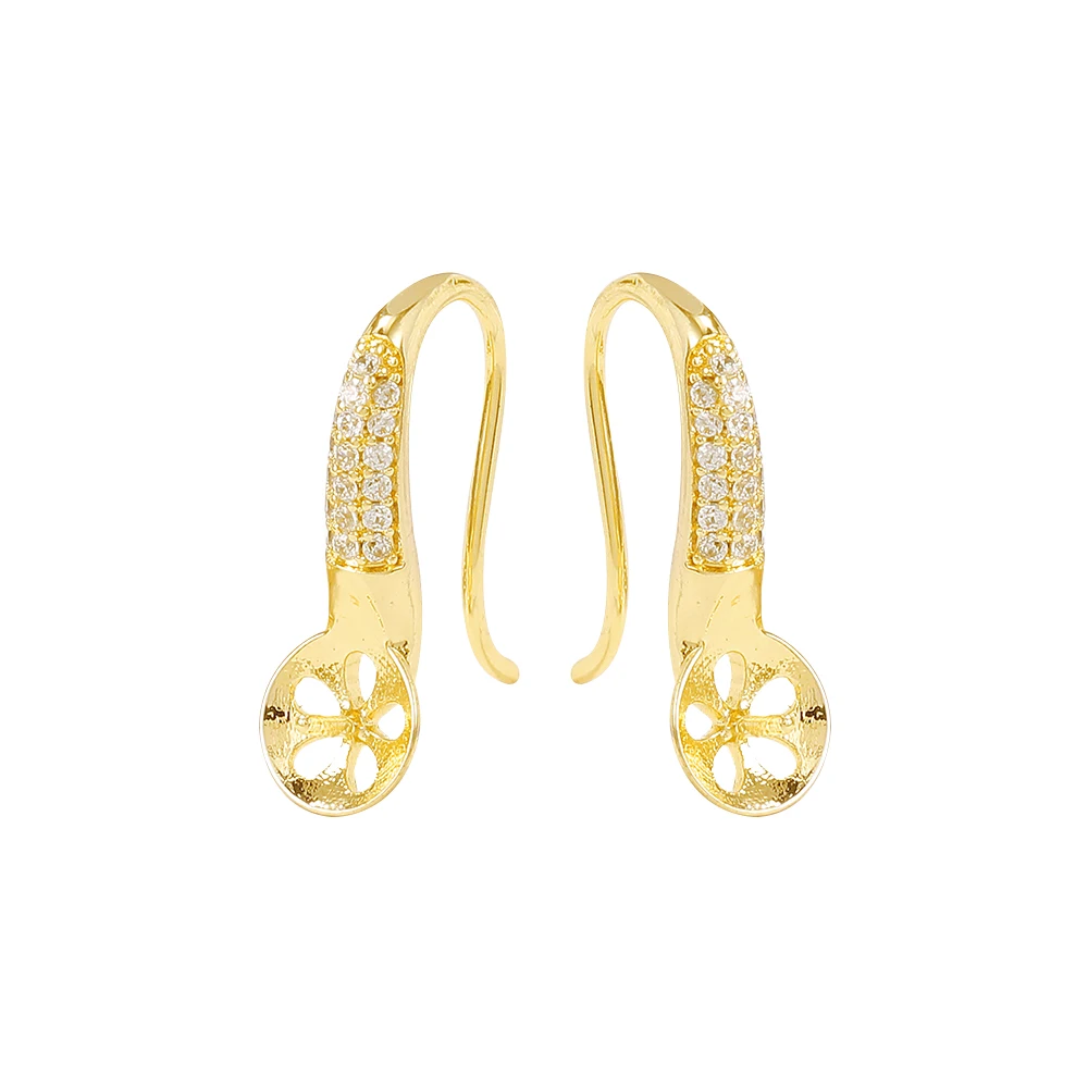 Factory Wholesale Gold Color Brass And Zircon Ear Hook Earring Jewelry Making Supplies Diy Accessories
Factory Wholesale Gold Color Brass And Zircon Ear Hook Earring Jewelry Making Supplies Diy Accessories