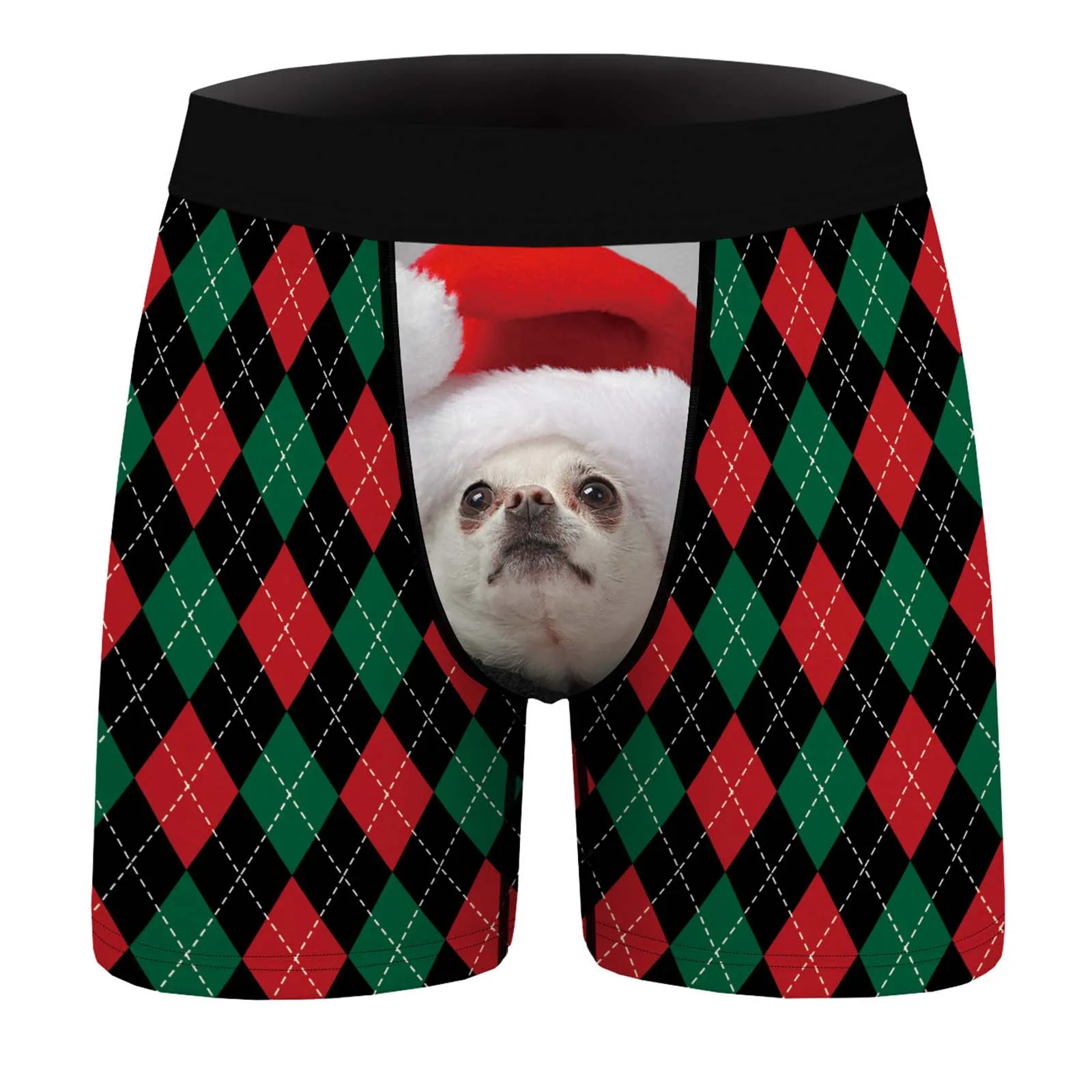 Men Dog/Plaid Printing Boxers Mid Waist Underpants Elastic Waistband Shorts Christmas Funny Underwear Nightwear Sleepwear
Men Dog/Plaid Printing Boxers Mid Waist Underpants Elastic Waistband Shorts Christmas Funny Underwear Nightwear Sleepwear