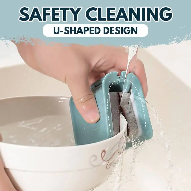 Multifunctional Double-Sided Cleaning Brush Kitchen Cleaning Brush Soft Brush Knife Blade Fork Chopsticks Bristles Tool U-Shaped
Multifunctional Double-Sided Cleaning Brush Kitchen Cleaning Brush Soft Brush Knife Blade Fork Chopsticks Bristles Tool U-Shaped