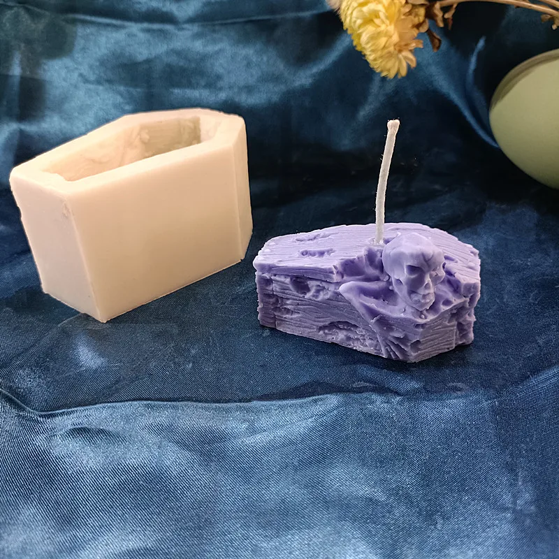New 3D Coffin with Skull Candle Mold Irregular Shape Halloween Party Accessaries Epoxy Clay Silicone Moulds
New 3D Coffin with Skull Candle Mold Irregular Shape Halloween Party Accessaries Epoxy Clay Silicone Moulds