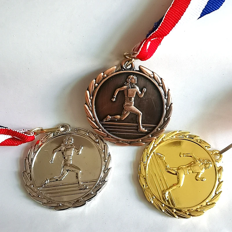 4Color Women's Track And Field Running Medal Silver Bronze Motion Honor Communication Ability/Self-Confidence Developing 5.0CM
4Color Women's Track And Field Running Medal Silver Bronze Motion Honor Communication Ability/Self-Confidence Developing 5.0CM