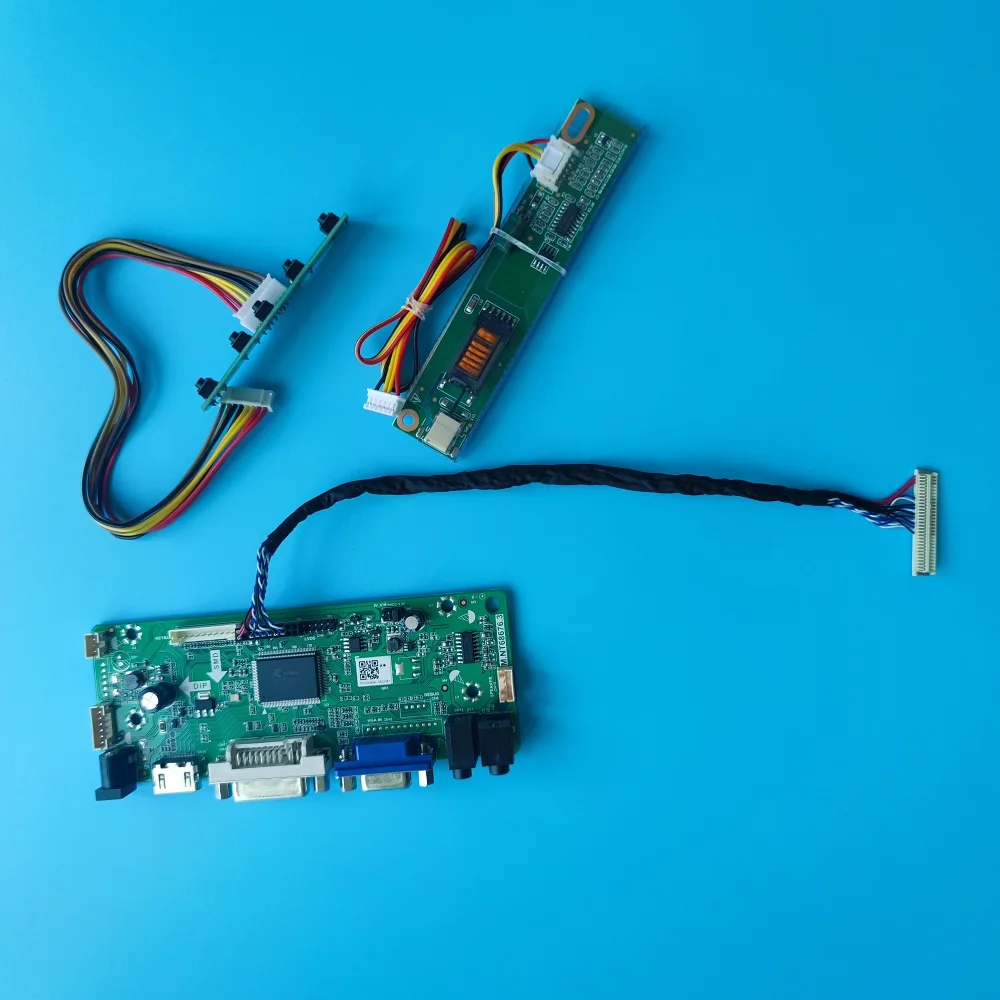 Kit for LP141WX3 TL 14.1" Screen Driver HDMI-compatible 30pin Display Panel VGA Signal 1lamps LVDS 1280X800 Controller board DVI
Kit for LP141WX3 TL 14.1" Screen Driver HDMI-compatible 30pin Display Panel VGA Signal 1lamps LVDS 1280X800 Controller board DVI
