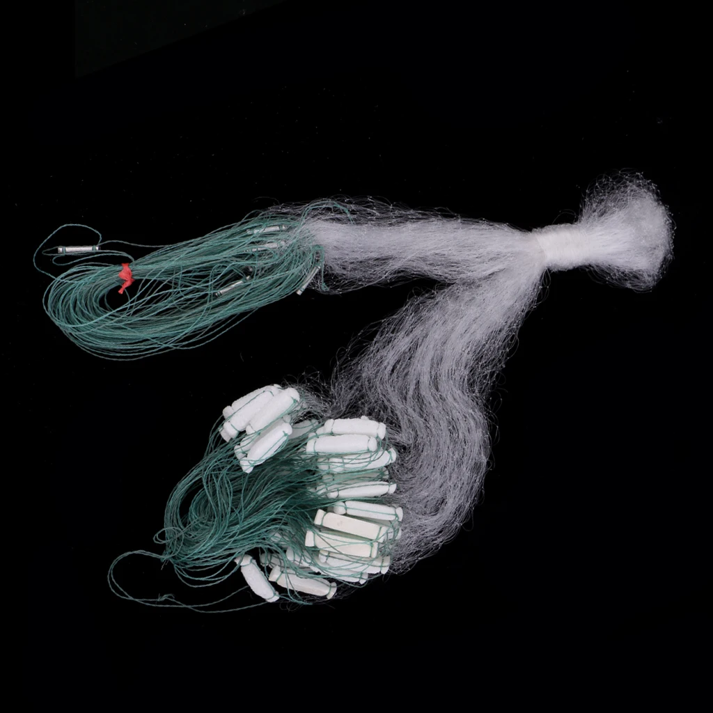 1 Layer Fishing Gill Net 0.7x8m Fish Mesh Bait Trap Nylon Fish Gill Net with Lead Sinker Casting Net Outdoor Fishing Tackles
1 Layer Fishing Gill Net 0.7x8m Fish Mesh Bait Trap Nylon Fish Gill Net with Lead Sinker Casting Net Outdoor Fishing Tackles