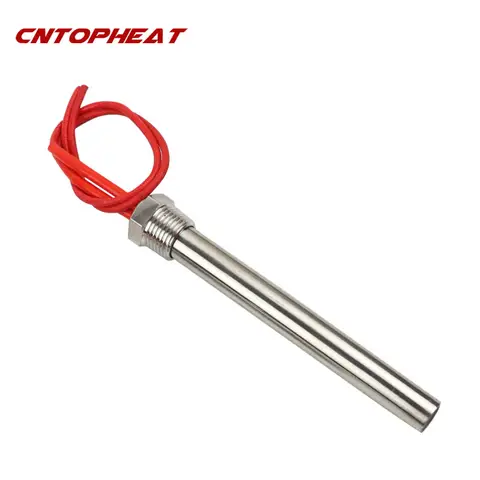 220v Cartridge Heater DN20 3/4"(25mm) Thread Stainless Steel Immersion Type Heating Element 500W/1KW/1.5KW/2KW/2.5KW/3KW