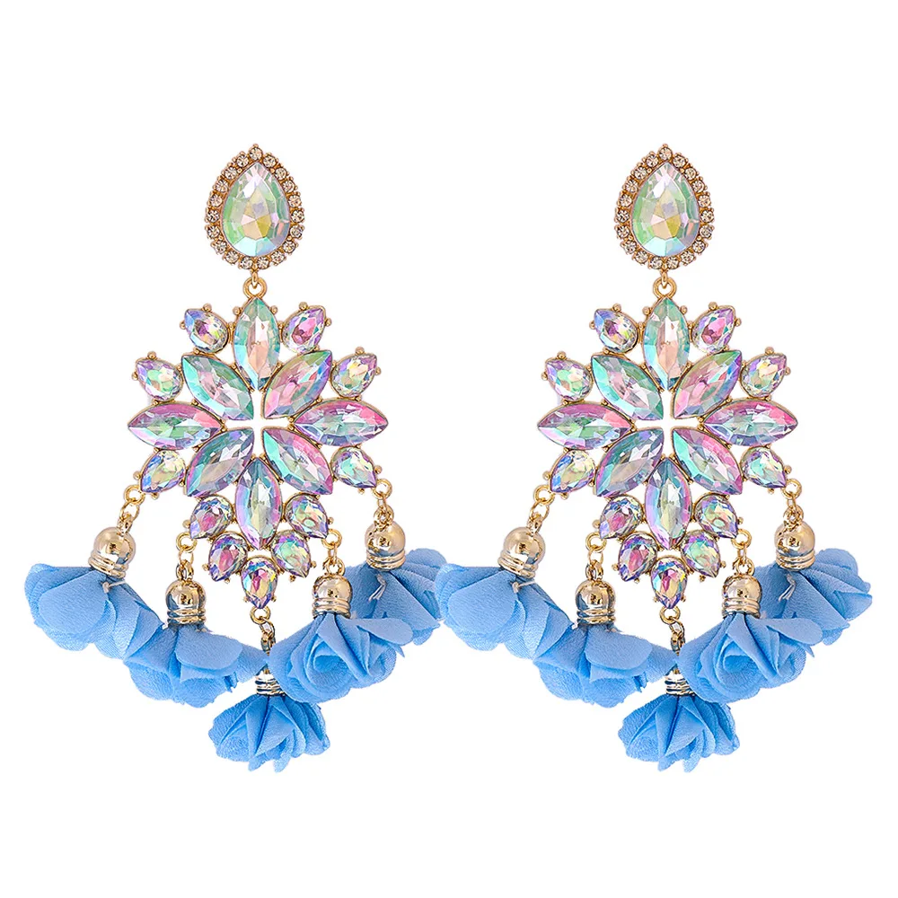 Fashion Retro Women Drop Earrings Bohemian Style Chic Statement Party Dangle Earrings Shiny Luxury Blue Elegant Earrings HT151
Fashion Retro Women Drop Earrings Bohemian Style Chic Statement Party Dangle Earrings Shiny Luxury Blue Elegant Earrings HT151