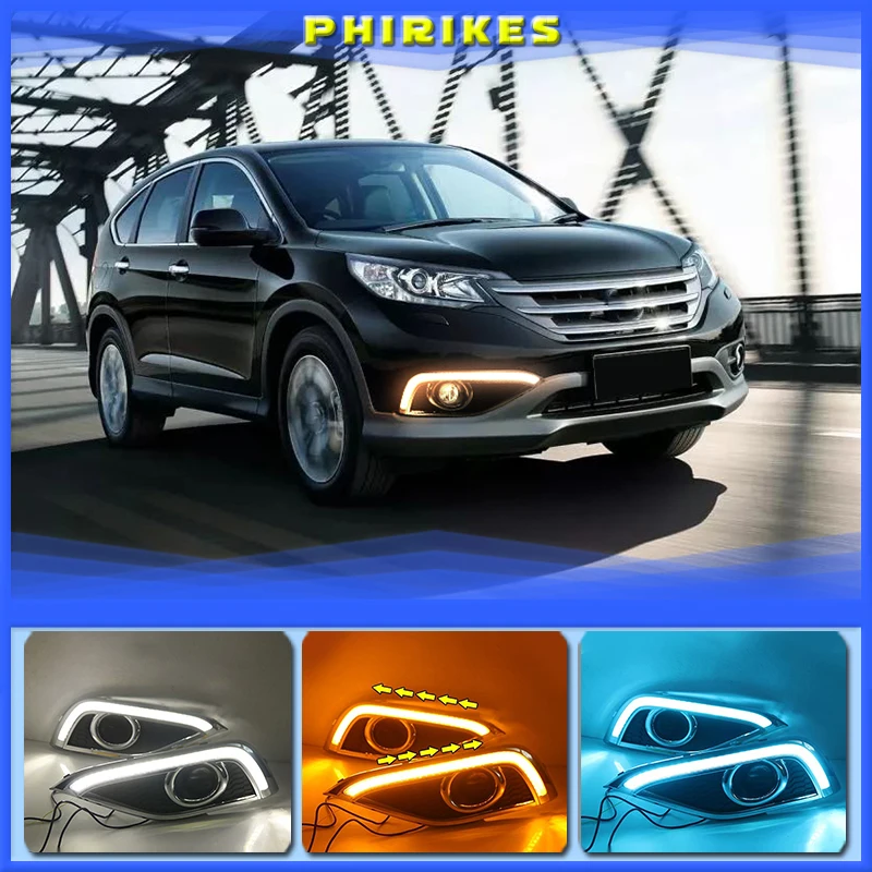 1Pair DRL Led Daytime Running Light Bumper signal light Fog Lamp for Honda Cr-V Crv 2012-2014
1Pair DRL Led Daytime Running Light Bumper signal light Fog Lamp for Honda Cr-V Crv 2012-2014