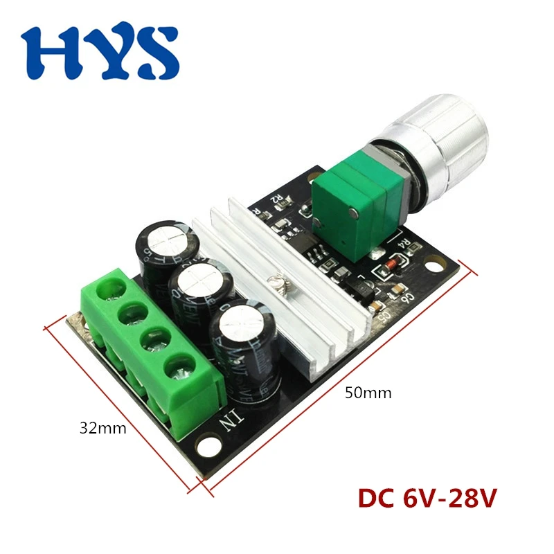 PMW Motor Speed Controller DC 6V-28V 3A Regulator Electric DC 6V 12V 24V Adjustable Speed Drive Module 12 Volt Governor Switch
PMW Motor Speed Controller DC 6V-28V 3A Regulator Electric DC 6V 12V 24V Adjustable Speed Drive Module 12 Volt Governor Switch
