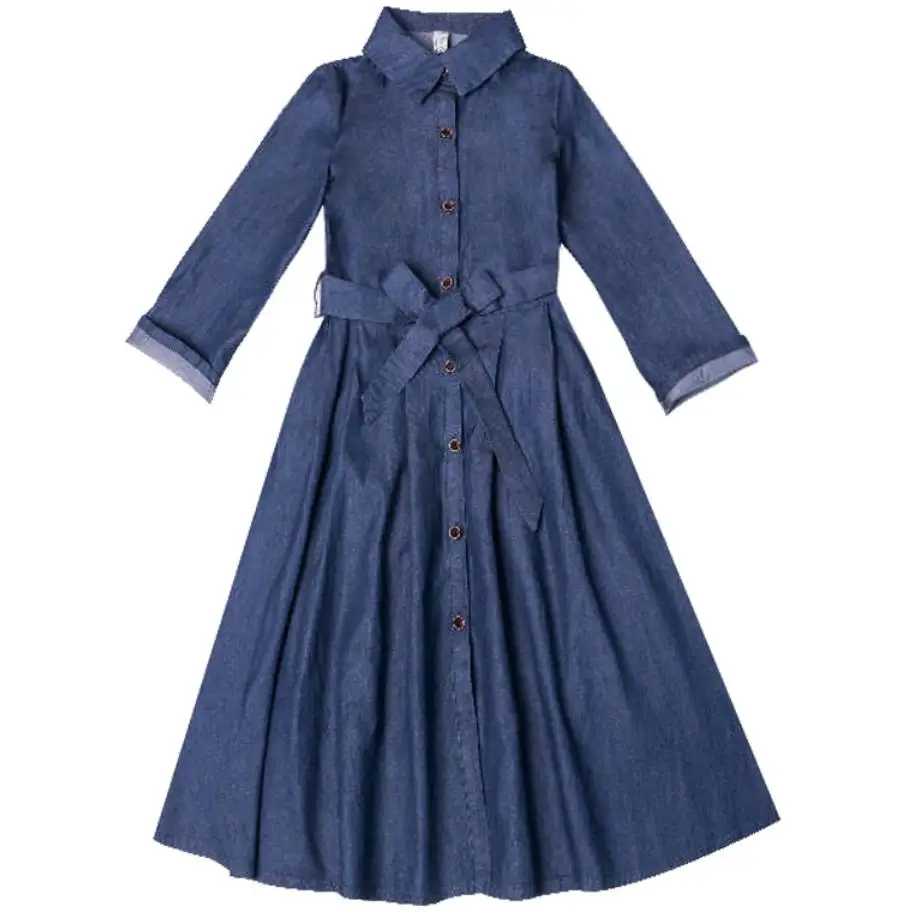 Autumn Winter Baby Girls New Casua long Sleeve Denim Dress Kids Girls mid Dress Children
Autumn Winter Baby Girls New Casua long Sleeve Denim Dress Kids Girls mid Dress Children