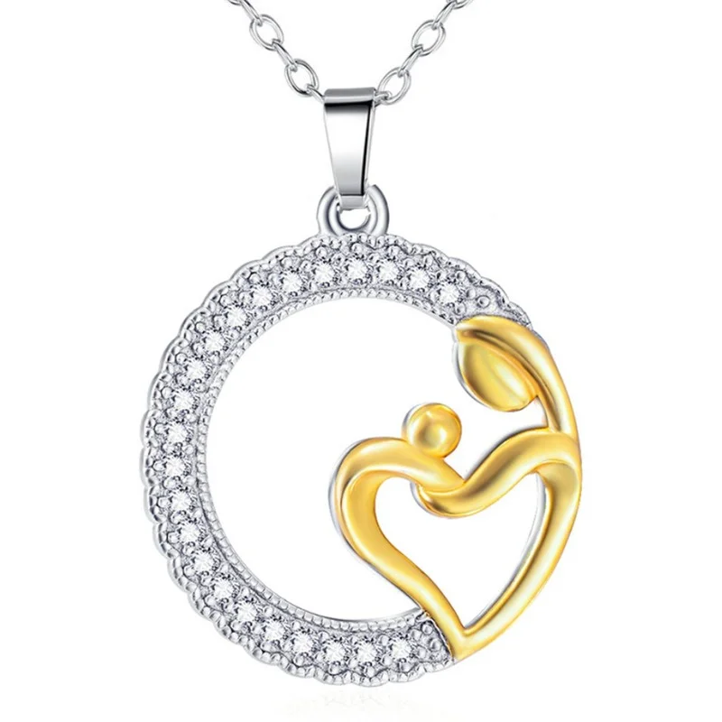 New Korean Version Mother's Day Necklace Circle Round Zircon Pendant Necklaces for Women Thanksgiving Jewelry Gifts
New Korean Version Mother's Day Necklace Circle Round Zircon Pendant Necklaces for Women Thanksgiving Jewelry Gifts