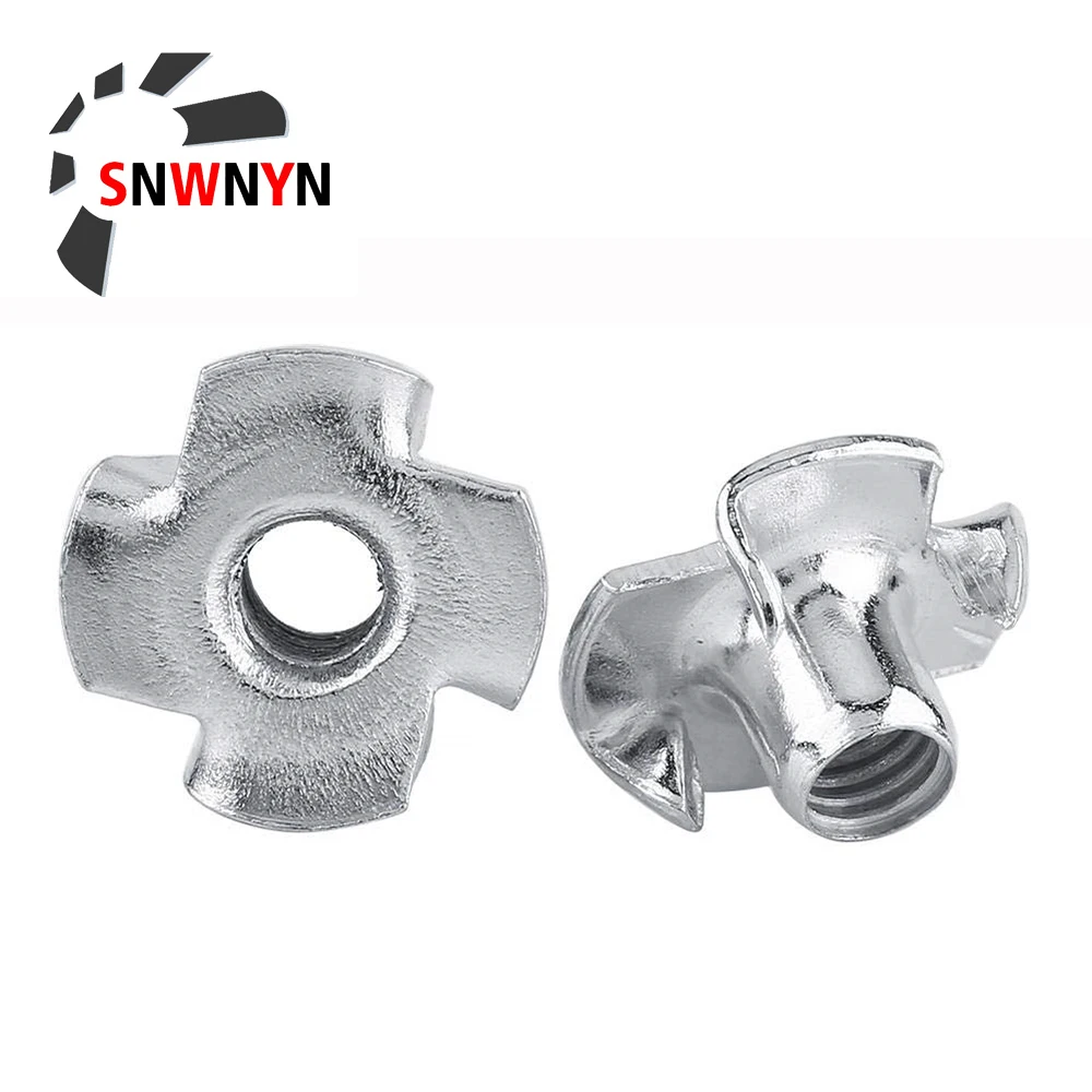 M3 M4 M5 M6 M8 M10 M12 Zinc Plated Four Claws Nut Speaker T-Nut Blind Pronged Insert Tee Nut Furniture Hardware 5/10/20/50PCS
M3 M4 M5 M6 M8 M10 M12 Zinc Plated Four Claws Nut Speaker T-Nut Blind Pronged Insert Tee Nut Furniture Hardware 5/10/20/50PCS