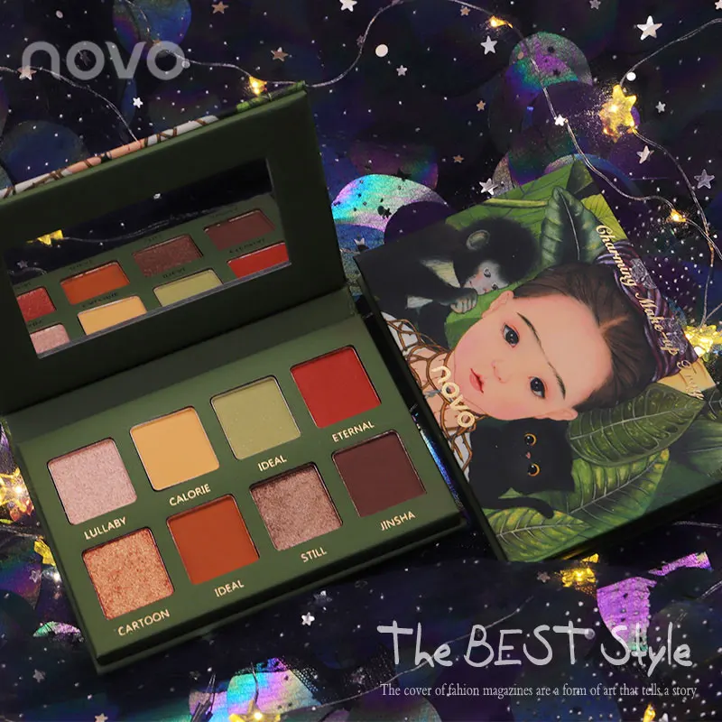 Charming Fairyland 8 Color Eyeshadow Palette Matte Shimmer Glitter Eyes Makeup Waterproof Long lasting Beauty Eyes Cosmetics
Charming Fairyland 8 Color Eyeshadow Palette Matte Shimmer Glitter Eyes Makeup Waterproof Long lasting Beauty Eyes Cosmetics