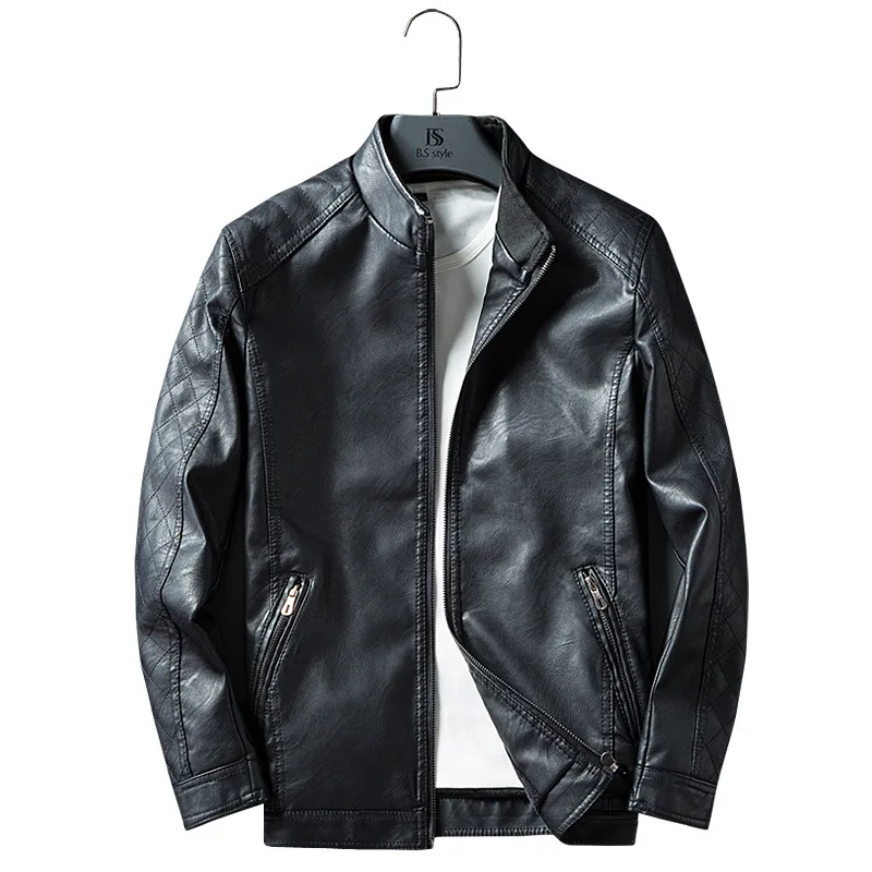 MRMT 2024 Brand New Men's Fleece Leather Jacket Slim Stand Collar Men's Motorcycle Leather Men's PU Leather Jacket
MRMT 2024 Brand New Men's Fleece Leather Jacket Slim Stand Collar Men's Motorcycle Leather Men's PU Leather Jacket