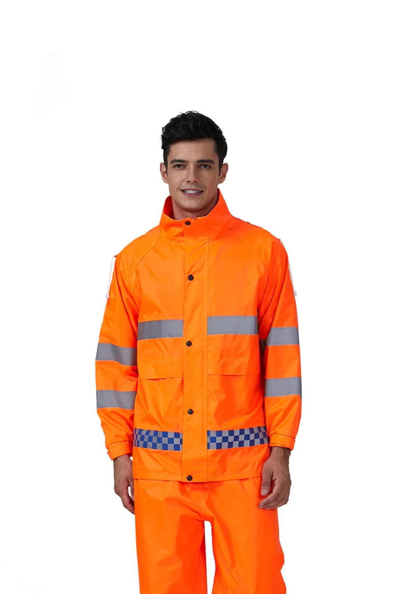 Workmen Long Sleeve Hi Vis Orange Reflective Strip Painter Workwear Traffic Tactic Uniform Factory Workshop Mechanical Coverall
Workmen Long Sleeve Hi Vis Orange Reflective Strip Painter Workwear Traffic Tactic Uniform Factory Workshop Mechanical Coverall